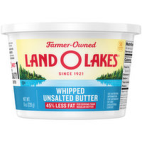 Land O Lakes Unsalted Whipped Butter, 8 Ounce