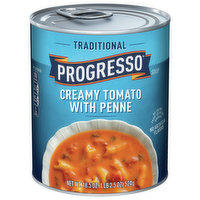 Progresso Soup, Creamy Tomato with Penne, Traditional, 18.5 Ounce