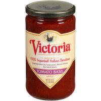 Victoria Tomato Basil Sauce, 24 Ounce