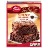 Betty Crocker Brownie Mix, Supreme Original, 16 Ounce