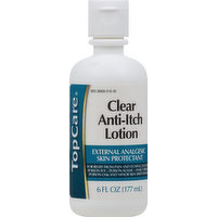 TopCare Lotion, Clear, Anti-Itch, 6 Ounce