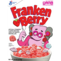 Franken Berry Cereal, Strawberry Flavored, 9.6 Ounce