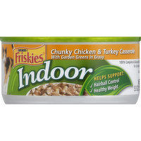 Friskies Cat Food, Chunky Chicken & Turkey Casserole, 5.5 Ounce