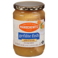 Manischewitz Jelled Broth, Gefilte Fish, 6 Each