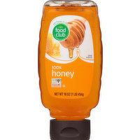 Food Club 100% Honey, 16 Ounce