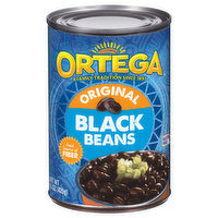 Ortega Black Beans, Original, 15 Ounce