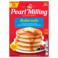 Pearl Milling Company Pancake & Waffle Mix, Buttermilk, Large Size, 32 Ounce