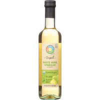 Full Circle Market Vinegar, White Wine, 17 Fluid ounce