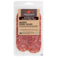 Applegate Organics Genoa Salami, Uncured, 4 Ounce