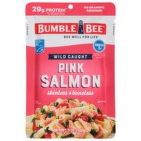 Bumble Bee Pink Salmon, Wild Caught, Skinless & Boneless, 5 Ounce