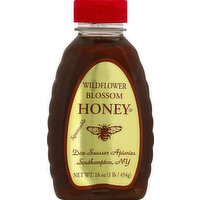 Don Sausser Apiaries Honey, Wildflower Blossom, Squeezable, 16 Ounce