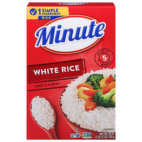 Minute White Rice, Light & Fluffy, 28 Ounce