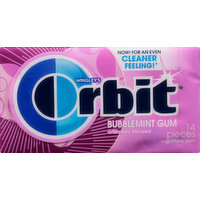 Orbit Gum, Sugarfree, Bubblemint, 14 Each