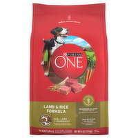 Purina One Dog Food, Lamb & Rice Formula, Adult, 4 Pound