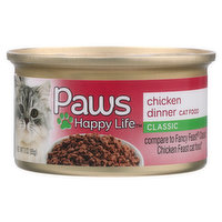 Paws Happy Life Chicken Dinner Classic Cat Food, 3 Ounce