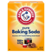 Arm & Hammer Baking Soda, Pure, 8 Ounce