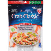 TransOcean Imitation Crab, Flake Style, 8 Ounce