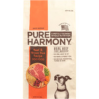 Pure Harmony Super Premium Beef & Brown Rice Recipe Dog Food, 16 Pound