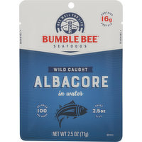 Bumble Bee Seafoods Albacore, Wild Caught, Snack Size