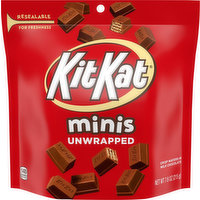 Kit Kat Crisp Wafers in Milk Chocolate, Unwrapped, Minis, 7.6 Ounce