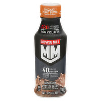 Muscle Milk Protein Shake, Non-Dairy, Chocolate Peanut Butter, 14 Fluid ounce