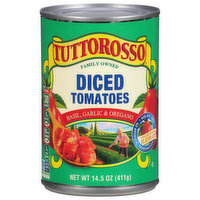 Tuttorosso Tomatoes, Diced, Basil, Garlic & Oregano