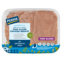 PERDUE PERDUE® Fresh Thin Sliced Boneless Skinless Chicken Breast, 1 Pound