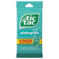 Tic Tac Mints, Wintergreen, 4 Packs, 4 Each