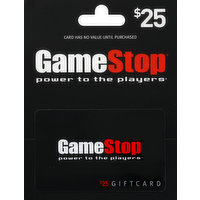 GameStop Gift Card, $25, 1 Each