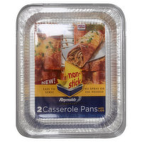 Reynolds Casserole Pans, with Lids, 2 Each