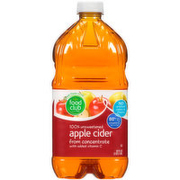 Food Club 100% Unsweetened Apple Cider From Concentrate, 64 Fluid ounce