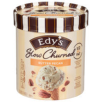 Edy's Ice Cream, Light, Butter Pecan, 1.5 Quart