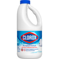 Clorox Bleach, No-Splash Formula, 1.25 Quart