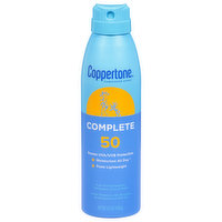 Coppertone Sunscreen Spray, Complete, Broad Spectrum SPF 50, 1 Each
