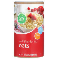 Food Club Old Fashioned Oats, 18 Ounce