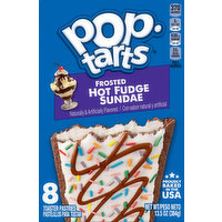Pop-Tarts Toaster Pastries, Frosted, Hot Fudge Sundae, 8 Each