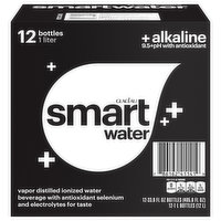 Smartwater Water, Alkaline, 12 Each