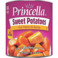 Princella Sweet Potatoes, Cut Yams in Syrup, 29 Ounce