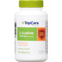 TopCare L-Lysine, 1000 mg, Tablets, 100 Each