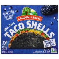 Garden of Eatin' Taco Shells, Blue Corn, 12 Each