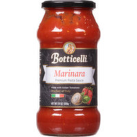 Botticelli Pasta Sauce, Marinara, Premium, 24 Ounce