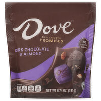 Dove Dark Chocolate & Almond, 6.74 Ounce