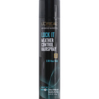 L'Oreal Hairspray, Weather Control, Lock It, 8.25 Ounce