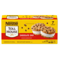 Nestle Nestle Toll House Vanilla Chocolate Chip Cookie Sandwiches, 7 Count, 7 Each