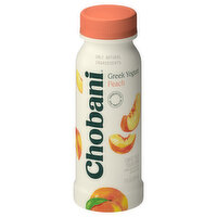 Chobani Yogurt Drink, Greek, Lowfat, Peach, 7 Fluid ounce