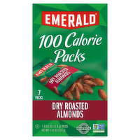 Emerald Almonds, Dry Roasted, 7 Packs, 7 Each