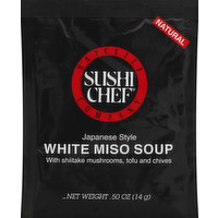 Sushi Chef Soup, White Miso, Japanese Style, 0.5 Ounce