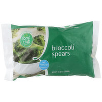 Food Club Broccoli Spears, 16 Ounce