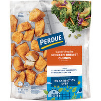 Perdue Chicken Breast Chunks, Lightly Breaded, 22 Ounce