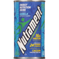 Nutrament Energy Nutrition Drink, Vanilla, 12 Fluid ounce